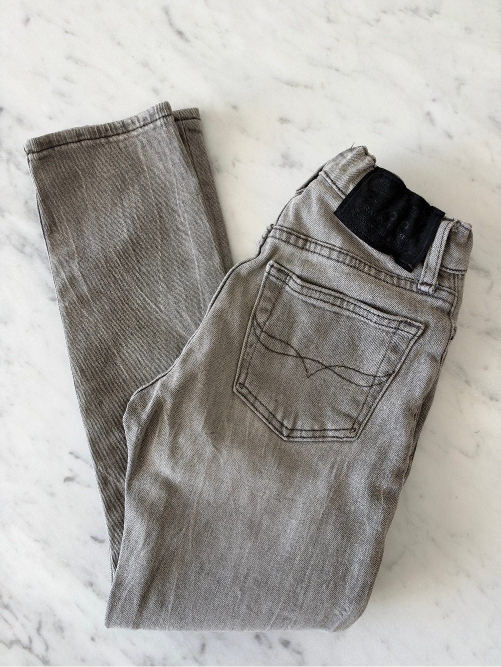 The Sullivan Slim Pair of Trousers Boys Gray Light Wash Polo Ralph Lauren Jeans